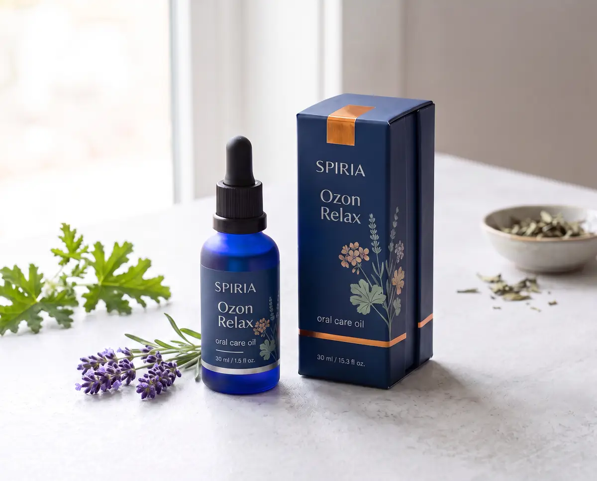 Oral Care line: oral care oil with lavender